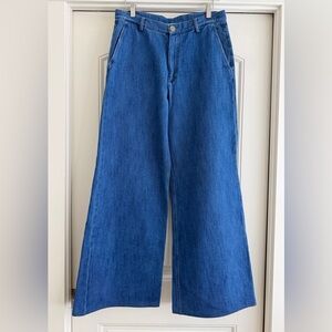 NWOT ~ AUTH Forte_Forte Wide Leg Soft Denim